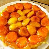 recette Tatin d'abricots et pêches