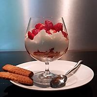 recette Trifle fraises mascarpone spéculoos