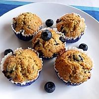 recette Muffins aux myrtilles sans beurre