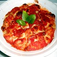 recette GNOCCHI ALLA SORRENTINA GRATINE