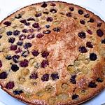 recette Gâteau aux framboises et aux amandes