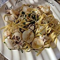 recette Linguine aux Chipirons