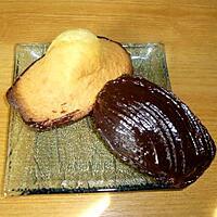 recette Madeleines au chocolat