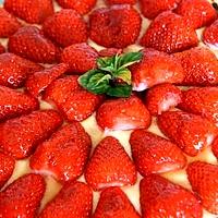 recette Tarte aux fraises