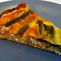 recette Quiche aux lardons et asperges