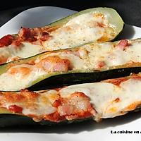 recette Courgettes façon pizza