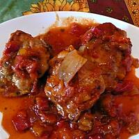 recette POULET BASQUAISE