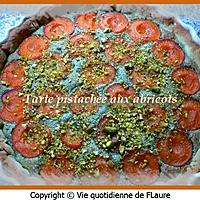 recette Tarte pistachée aux abricots