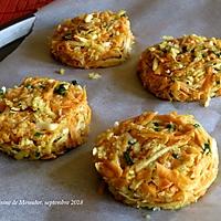 recette Galettes de patate douce et de panais