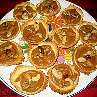 recette Tartelettes à la confiture de lait