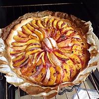 recette tarte aux peches