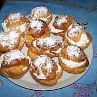 recette Choux chantilly fraise