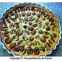 recette Tarte aux mirabelles, crème amandine