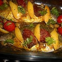 recette Daurade à la marocaine au four