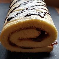 recette Gateau roulé express à la confiture de figue, (très façile)