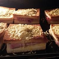 recette Croque monsieur bacon / jambon