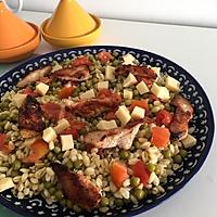 recette Salade de blé et au poulet