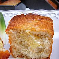 recette Mini cakes à la ricotta, ananas & amaretti