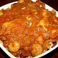 recette Crevettes sauce piquante