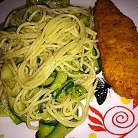 recette Tagliatelle courgette spaghetti