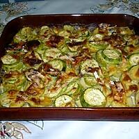 recette COURGETTES RACLETTE/CAMEMBERT