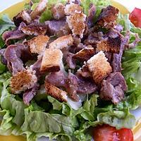 recette salade de gésier confit aux échalotes