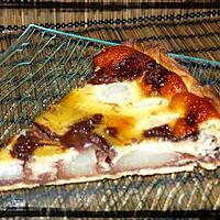 recette Tarte poires-chocolat