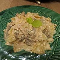 recette Farfalles thon - champignons