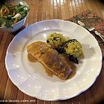 recette Pavé de saumon à la confiture de mangue