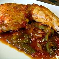 recette Poulet Basquaise