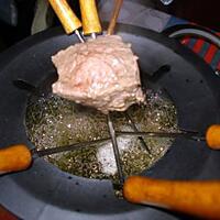 recette La fondue bourguignone