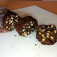 recette Saucisson au chocolat 3 ingrédients