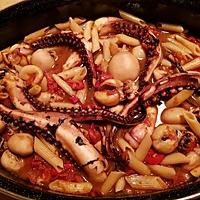 recette Sèches et calamars marinés