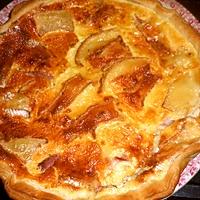 recette tarte aux champignons et au bleu