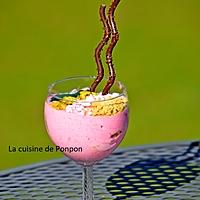 recette Yaourt au sirop d'amour tout rose