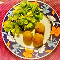 recette Croquettes au thon et  purée.