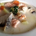 recette Soupe aux 2 poissons à la norvégienne