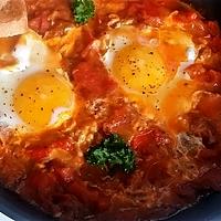 recette Ojja tunisienne {Oeufs à la sauce tomate}