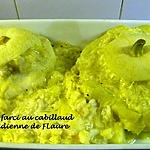 recette Pâtisson farci au cabillaud