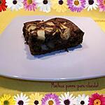recette gâteau moëlleux choco-pomme-poire