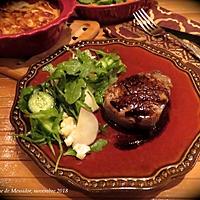 recette Filet de boeuf poêlé, sauce exquise +