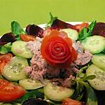 recette salade de thon et ses légumes