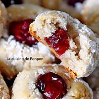 recette Amaretti au sirop de grenade et pointe de cranberry