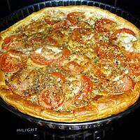 recette tarte salée  à la tomate