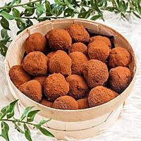 recette Truffes à la crème de châtaignes, au chocolat et au rhum