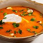 recette Velouté de courge butternut aux cèpes et à la ricotta