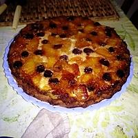 recette gateau ananas  cerises