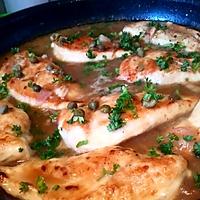 recette Piccata de poulet