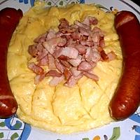 recette Saucisses de montbéliard purée au comté