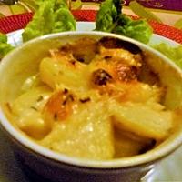 recette Petit gratin vite fait pommes de terre et munster au cumin